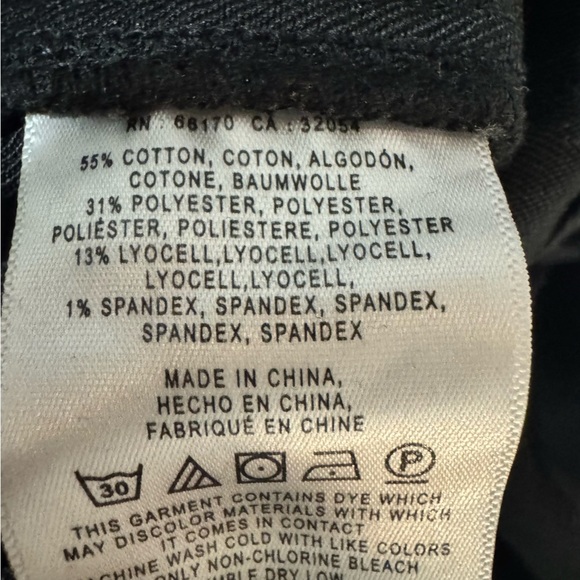 Anthropologie Pilcro & The Letterpress Black High Rise Flare Leg Pants - Picture 14 of 14